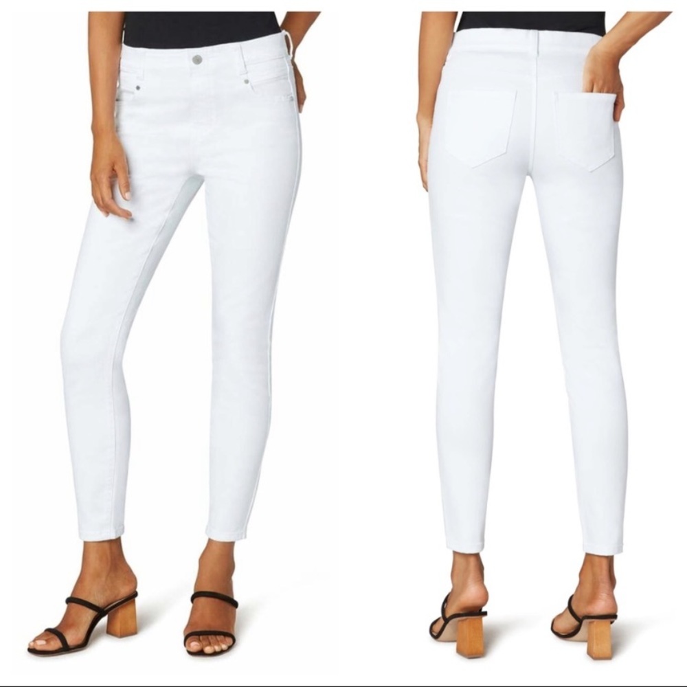 Liverpool The Gia Glider Ankle Skinny Jeans White
